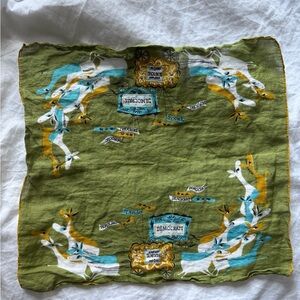 Democracy / democrat vintage scarf